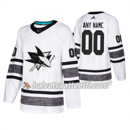 Miesten NHL San Jose Sharks Pelipaita Custom 2019 All-Star Adidas Valkoinen Authentic Miesten NHL San Jose Sharks Pelipaita Custom 2019 All-Star Adidas Valkoinen Authentic